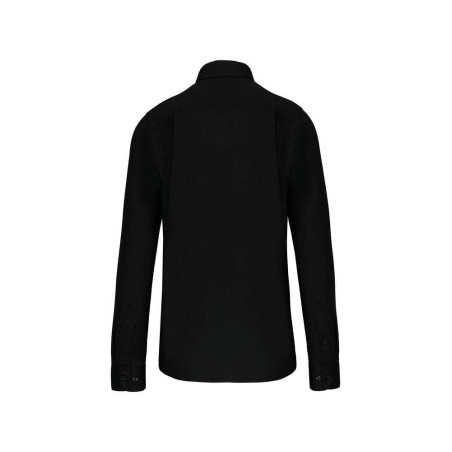 Chemise homme manches longues | K541 | Couleurs:Black  | KARIBAN - flocage-pro.com