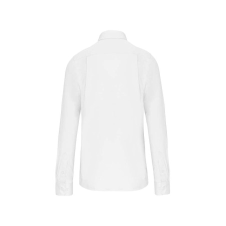 Chemise homme manches longues | K541 | Couleurs:White  | KARIBAN - flocage-pro.com