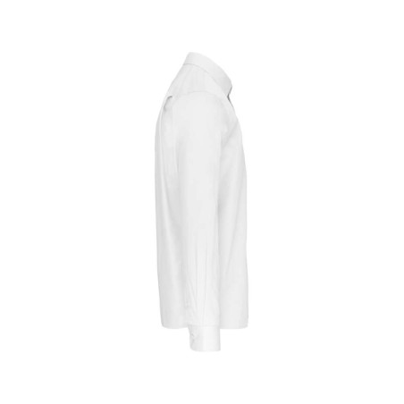 Chemise homme manches longues | K541 | Couleurs:White  | KARIBAN - flocage-pro.com