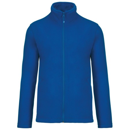 Veste polaire zippée unisexe K911 | K911 | Couleurs:Royal Blue  | KARIBAN | flocage broderie impression transfert  sérigraphie v