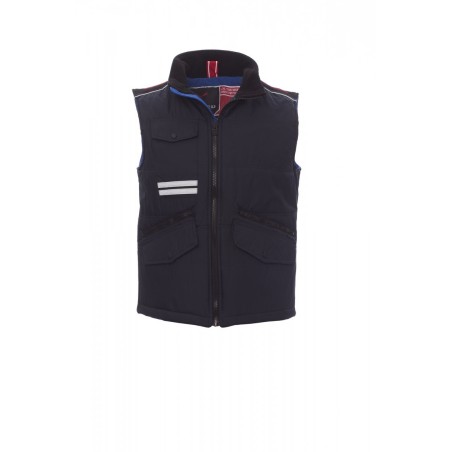 Bodywarmer unisexe de travail MIG 2.0 | MIG 2.0 | Couleurs:Navy Blue / Royal Blue  | PAYPER | flocage broderie impression transf