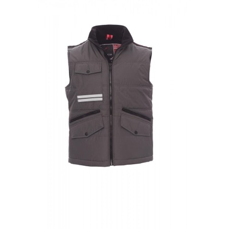 Bodywarmer unisexe de travail MIG 2.0 | MIG 2.0 | Couleurs:Smoke / Black  | PAYPER | flocage broderie impression transfert  séri