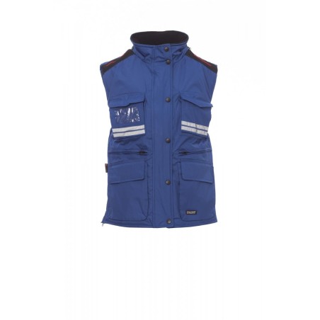 Bodywarmer de travail FLIGHT LADY | FLIGHT LADY | Couleurs:Royal Blue  | PAYPER | flocage broderie impression transfert  sérigra