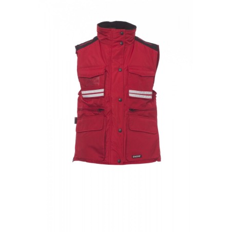 Bodywarmer de travail FLIGHT LADY | FLIGHT LADY | Couleurs:Red  | PAYPER | flocage broderie impression transfert  sérigraphie vê