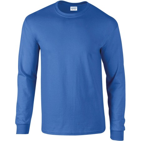 T-SHIRT MANCHES LONGUES ULTRA COTTON™ | GI2400 | Couleurs:Royal Blue  | Gildan | flocage broderie impression transfert  sérigrap