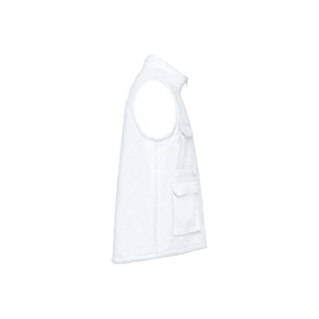 Gilet polycoton multipoches rembourré unisexe | WK607 | Couleurs:White  | WK. DESIGNED TO WORK | flocage broderie impression tra