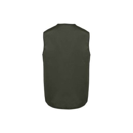 Gilet polycoton multipoches doublé unisexe | WK609 | Couleurs:Dark Khaki  | WK. DESIGNED TO WORK | flocage broderie impression t