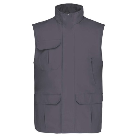 Worker > bodywarmer homme | WK630 | Couleurs:Convoy Grey  | WK. DESIGNED TO WORK | flocage broderie impression transfert  sérigr