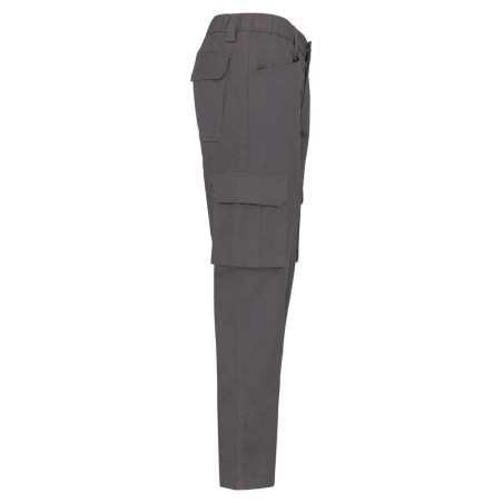 Pantalon multipoches écoresponsable homme | WK703 | Couleurs:Dark Grey  | WK. DESIGNED TO WORK | flocage broderie impression tra