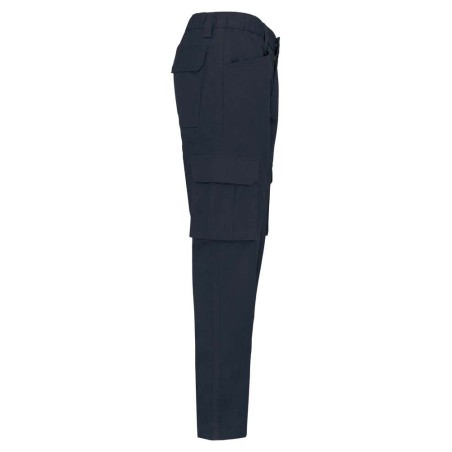 Pantalon multipoches écoresponsable homme | WK703 | Couleurs:Navy  | WK. DESIGNED TO WORK | flocage broderie impression transfer