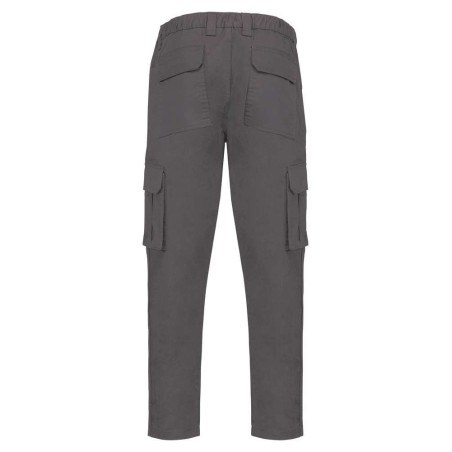 Pantalon multipoches écoresponsable homme | WK703 | Couleurs:Dark Grey  | WK. DESIGNED TO WORK | flocage broderie impression tra