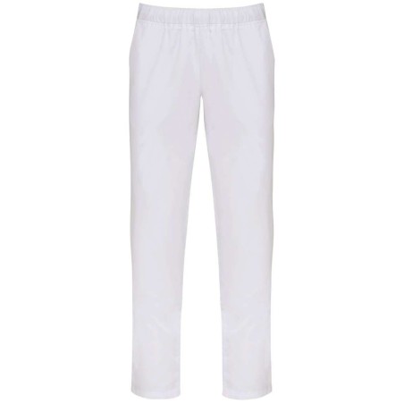 Pantalon polycoton homme | WK707 | Couleurs:White  | WK. DESIGNED TO WORK | flocage broderie impression transfert  sérigraphie v