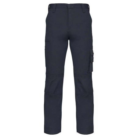 Pantalon de travail multipoches homme | WK795 | Couleurs:Navy  | WK. DESIGNED TO WORK | flocage broderie impression transfert  s