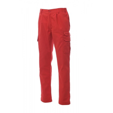 TROUSERS  TWILL 250/260GR | CARGO 2.0 | Couleurs:Red  | PAYPER | flocage broderie impression transfert  sérigraphie vêtement per