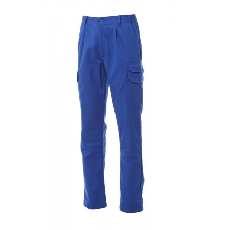 TROUSERS  TWILL 250/260GR | CARGO 2.0 | Couleurs:Royal Blue  | PAYPER | flocage broderie impression transfert  sérigraphie vêtem