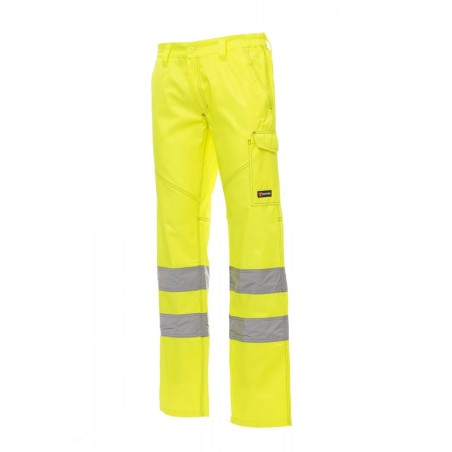 TROUSERS  TWILL 245/250GR | CHARTER | Couleurs:Fluorescent Yellow  | PAYPER | flocage broderie impression transfert  sérigraphie