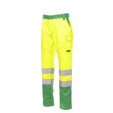 TROUSERS  TWILL 245/250GR | CHARTER | Couleurs:Fluorescent Yellow  | PAYPER | flocage broderie impression transfert  sérigraphie