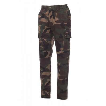 TROUSERS  COTON TWILL 210GR RIPSTOP | FOREST/SUMMER | Couleurs:Camouflage  | PAYPER | flocage broderie impression transfert  sér