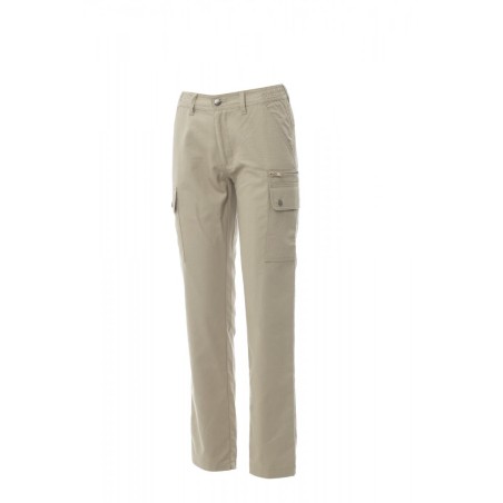 TROUSERS  COTON TWILL 210GR RIPSTOP | FOREST/SUMMER LADY | Couleurs:Kaki  | PAYPER | flocage broderie impression transfert  séri