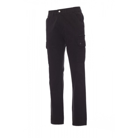 TROUSERS  COTON TWILL 300GR PÊCHÉ | FOREST/WINTER | Couleurs:Black  | PAYPER | flocage broderie impression transfert  sérigraphi