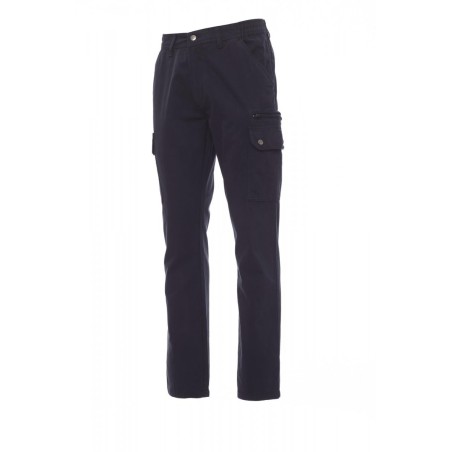 TROUSERS  COTON TWILL 300GR PÊCHÉ | FOREST/WINTER | Couleurs:Navy Blue  | PAYPER | flocage broderie impression transfert  sérigr