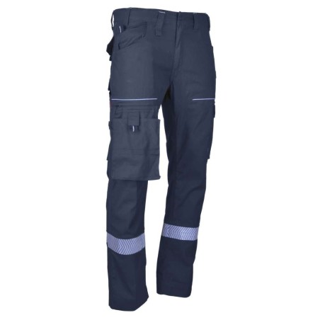 pantalon homme multipoches - LMA | LMA007 | Couleurs:Bleu nuit  | LMA | flocage broderie impression transfert  sérigraphie vêtem