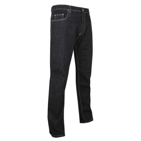 jeans braguette zippée extensible 5 poches - LMA | LMA023 | Couleurs:Noir  | LMA | flocage broderie impression transfert  sérigr