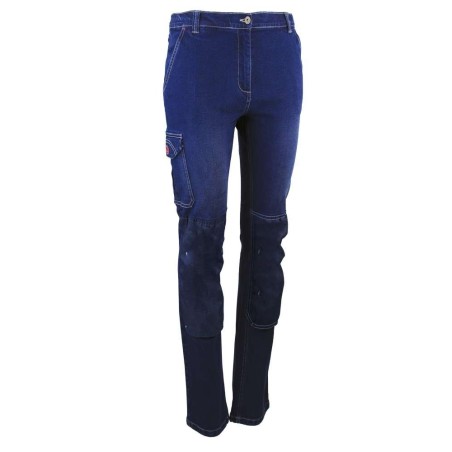 Pantalon stretch | LMA120 | Couleurs:Denim  | LMA | flocage broderie impression transfert  sérigraphie vêtement personnalisation