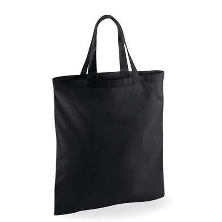 Bag For Life - Short Handles | WM101S | Couleurs:Black Tailles:38 X 42 cm | Westford Mill | flocage broderie impression transfer