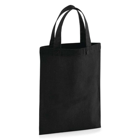 Cotton Party Bag For Life | WM103 | Couleurs:Black Tailles:19 X 25 cm | Westford Mill | flocage broderie impression transfert  s