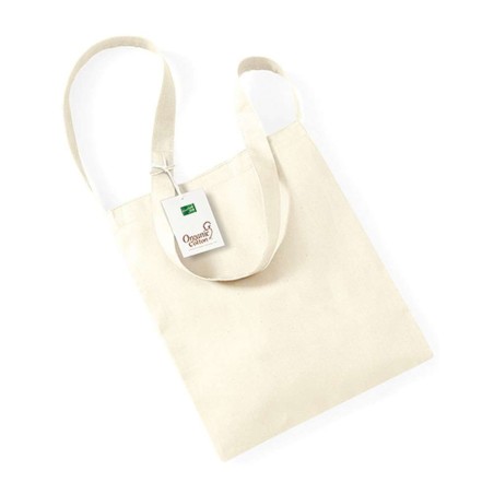 Organic Cotton Sling Bag | WM187 | Couleurs:Natural Tailles:32 X 38 cm | Westford Mill | flocage broderie impression transfert  