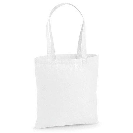 Premium Cotton Bag | WM201 | Couleurs:White Tailles:38 X 42 cm | Westford Mill | flocage broderie impression transfert  sérigrap