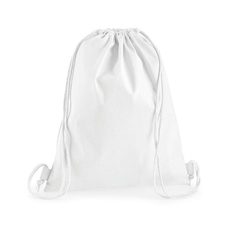 Premium Cotton Gymsac | WM210 | Couleurs:White Tailles:37 X 46 cm | Westford Mill | flocage broderie impression transfert  sérig