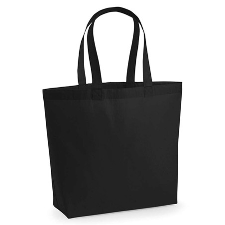 Premium Cotton Maxi Bag | WM225 | Couleurs:Black Tailles:35 X 39 X 13,5 cm | Westford Mill | flocage broderie impression transfe