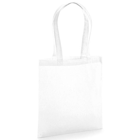 Organic Premium Cotton Bag | WM261 | Couleurs:White Tailles:38 X 42 cm | Westford Mill | flocage broderie impression transfert  