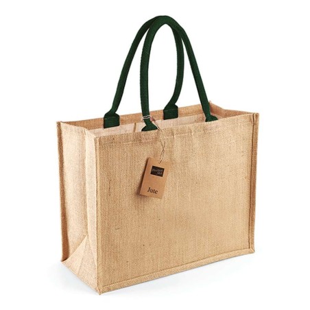 Jute Classic Shopper | WM407 |   | Westford Mill | flocage broderie impression transfert  sérigraphie vêtement personnalisation