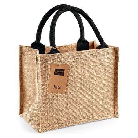 Jute Mini Gift Bag | WM412 |   | Westford Mill | flocage broderie impression transfert  sérigraphie vêtement personnalisation