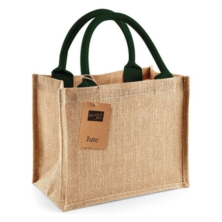 Jute Mini Gift Bag | WM412 |   | Westford Mill | flocage broderie impression transfert  sérigraphie vêtement personnalisation