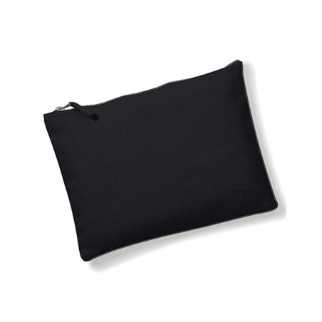 Canvas Accessory Pouch | WM530 | Couleurs:Black  | Westford Mill | flocage broderie impression transfert  sérigraphie vêtement p