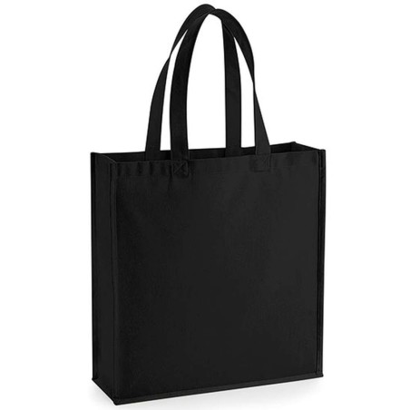 Gallery Canvas Bag | WM600 | Couleurs:Black Tailles:39 X 42 X 13 cm | Westford Mill | flocage broderie impression transfert  sér