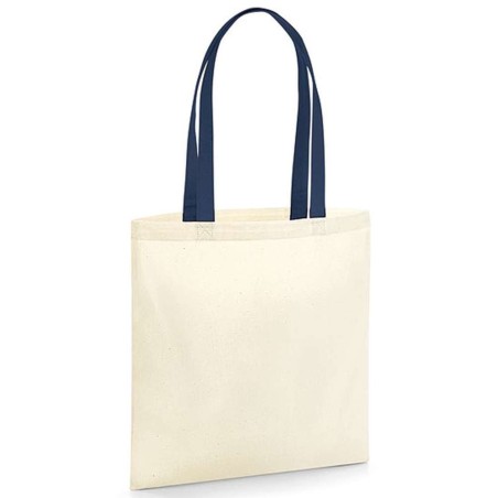 EarthAware® Organic Bag for Life - Contrast Handles | WM801C |   | Westford Mill | flocage broderie impression transfert  sérigr