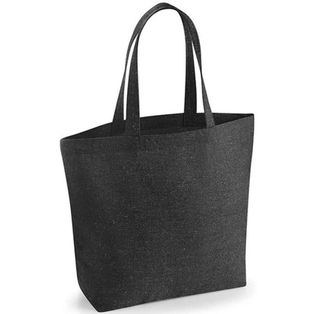 Revive Recycled Maxi Bag | WM965 | Couleurs:Black Tailles:35 X 39 X 13,5 cm | Westford Mill | flocage broderie impression transf