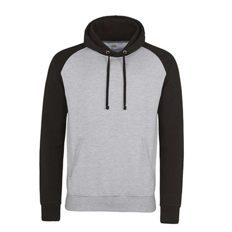 Baseball Hoodie | JH009 |   | Just Hoods | flocage broderie impression transfert  sérigraphie vêtement personnalisation