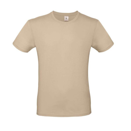 T-shirt publicitaire homme | TU01T | Couleurs:Sand  | B&C | flocage broderie impression transfert  sérigraphie vêtement personna