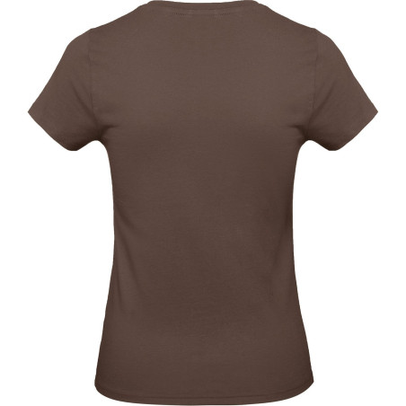 T-shirt col rond femme | TW04T | Couleurs:Brown  | B&C | flocage broderie impression transfert  sérigraphie vêtement personnalis