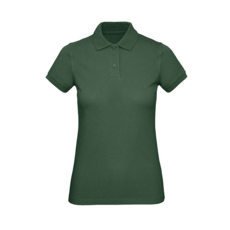 B&C Organic Inspire Polo /women | PW440 | Couleurs:Bottle Green  | B&C | flocage broderie impression transfert  sérigraphie vête