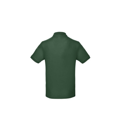 Polo bio homme | PM430 | Couleurs:Bottle Green  | B&C | flocage broderie impression transfert  sérigraphie vêtement personnalisa