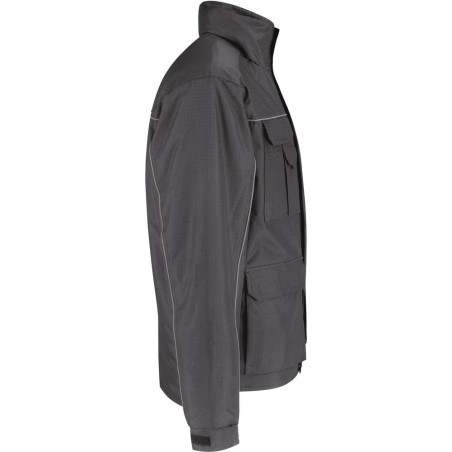 Veste Ripstop Shelter Pro | JUC41 | Couleurs:Dark Grey  | B&C PRO | flocage broderie impression transfert  sérigraphie vêtement 