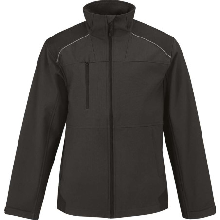 Veste Softshell Shield Pro | JUC42 | Couleurs:Black  | B&C PRO | flocage broderie impression transfert  sérigraphie vêtement per