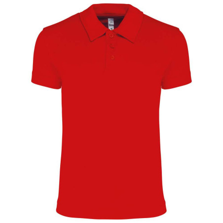 Polo sport manches courtes enfant | PA484 | Couleurs:Red  | PROACT® | flocage broderie impression transfert  sérigraphie vêtemen